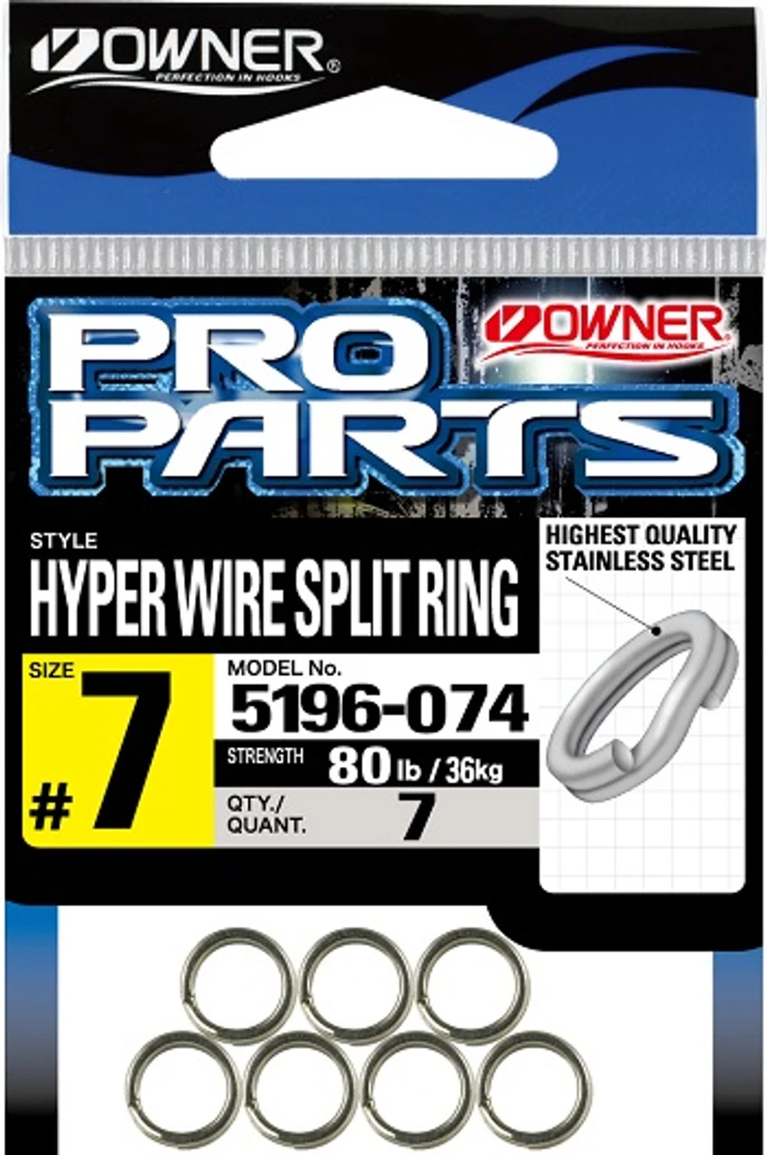 Owner Hyper Wire Split Rings 1 Owner Hyper Wire Split Rings