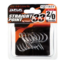 Shout Straight Point 33 Treble Hook