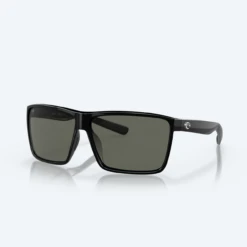 Costa Del Mar Costa Rincon 580G Shiny Black Frame Gray Lens