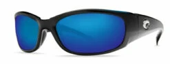 Costa Del Mar Costa Hammerhead Shiny Black Frame W/ Blue Mirror Lens 580P