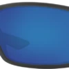 Costa Del Mar Costa Men's Reefton Matte Gray Frame W/ Blue Mirror Lens 580G