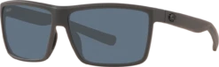 Costa Del Mar Costa Men's Rinconcito Matte Gray Frame W/ Gray Lens 580P