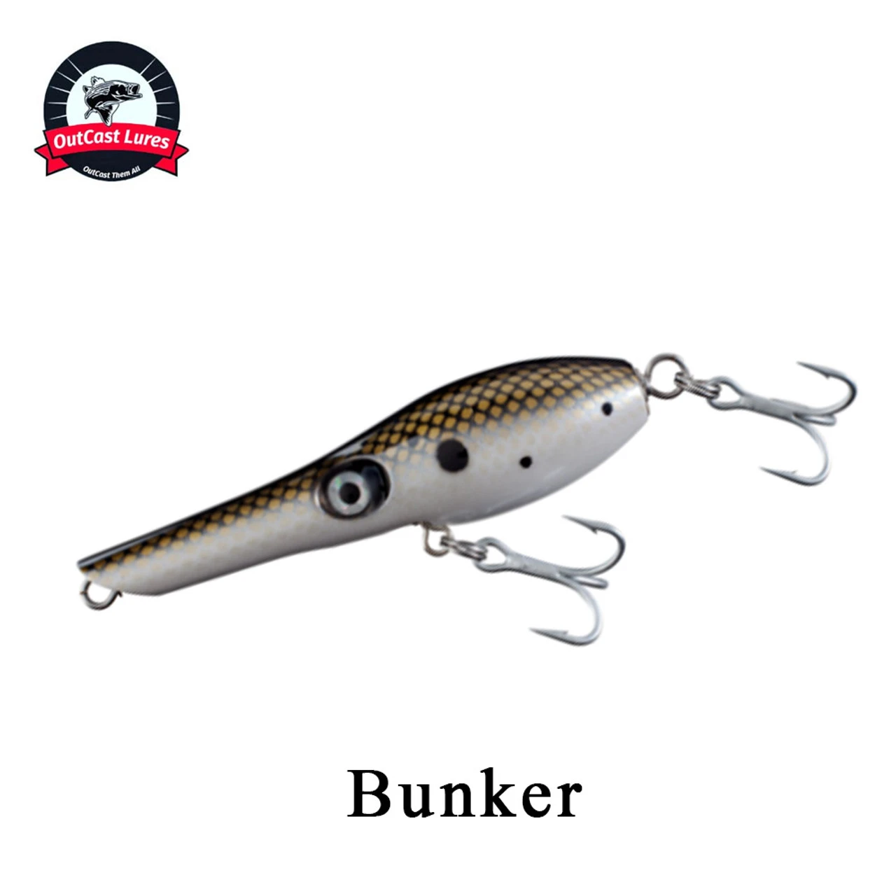 OutCast Lures Large Hybrid Pencil 1 OutCast Lures Large Hybrid Pencil