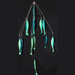 9er's Umbrella Rig 6-Way 6" Shad