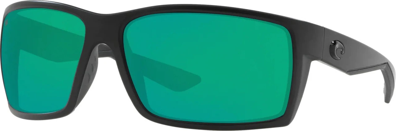Costa Del Mar Costa Men's Reefton Blackout Frame W/ Green Mirror Lens 580G 1 Costa Del Mar Costa Men's Reefton Blackout Frame W/ Green Mirror Lens 580G