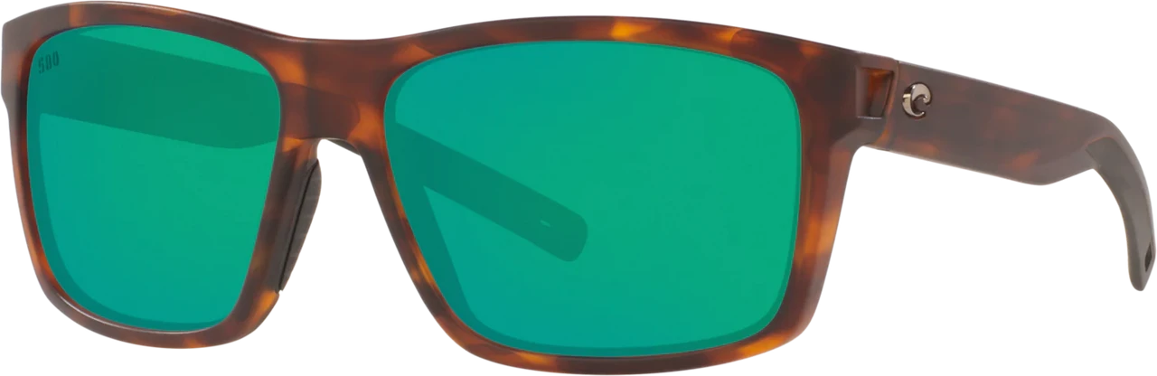 Costa Del Mar Costa Men's Slack Tide Matte Tortoise Frame W/ Green Lens 580G 1 Costa Del Mar Costa Men's Slack Tide Matte Tortoise Frame W/ Green Lens 580G