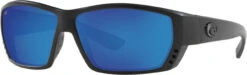 Costa Del Mar Costa Tuna Alley Blackout Frame W/ Blue Mirror Lens 580P
