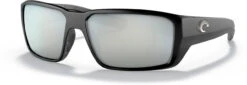 Costa Del Mar Costa Men's Fantail PRO Matte Black Frame W/ Gray Silver Lens 580G