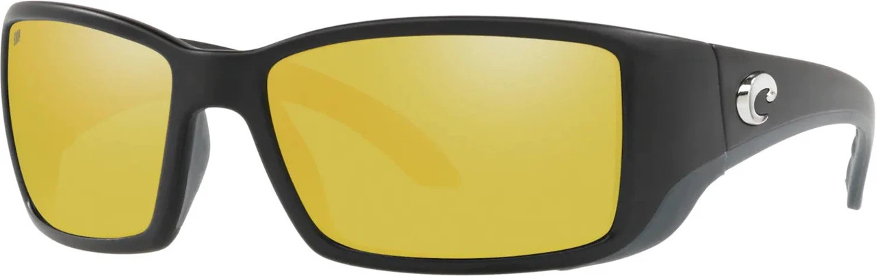 Costa Del Mar Costa Men's Blackfin Matte Black Frame W/ Sunrise Silver Lens 580P 1 Costa Del Mar Costa Men's Blackfin Matte Black Frame W/ Sunrise Silver Lens 580P