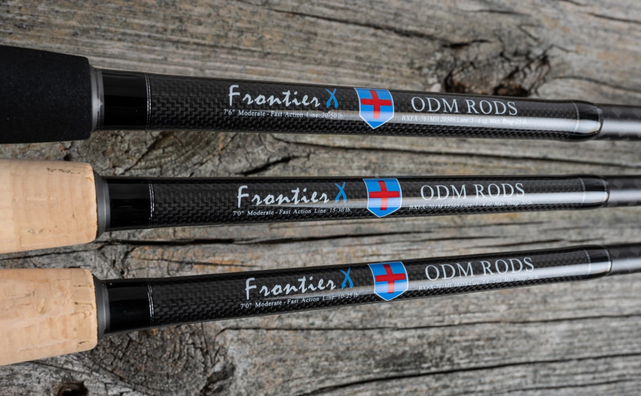ODM Frontier X Boat Spinning Rods 1 ODM Frontier X Boat Spinning Rods