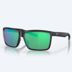 Costa Del Mar Costa Rinconcito 580G Matte Black Frames W/ Green Mirror Lens