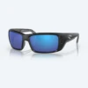 Costa Del Mar Costa Permit 580G Matte Black Frame W/ Blue Mirror Lens