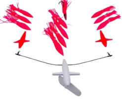 Chatter Lures 19" Side Tracker Spreader Bar W/ 9" Floating Squid