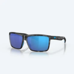 Costa Del Mar Costa Rinconcito Ocearch 580G Matte Tiger Shark Frame Blue Mirror Lens